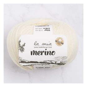 La Mia Merino 33776 L081 Krem El Örgü İpi