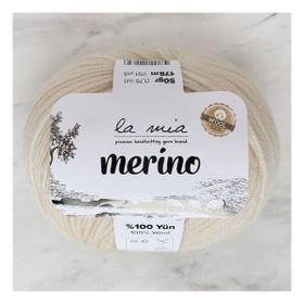 La Mia Merino 33778 L051 Bej El Örgü İpi
