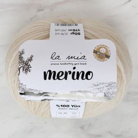 La Mia Merino 33778 L051 Bej El Örgü İpi