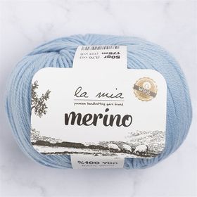 La Mia Merino 33784 L095 Mavi El Örgü İpi