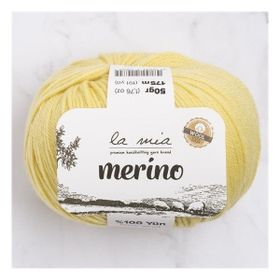 La Mia Merino 33788 L043 Sarı El Örgü İpi