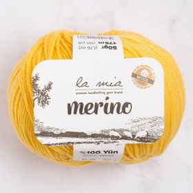 La Mia Merino 33791 L076 Hardal Sarı El Örgü İpi