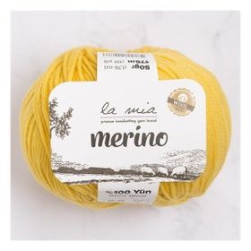 La Mia Merino 33791 L076 Hardal Sarı El Örgü İpi