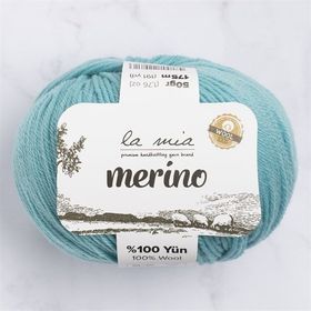 La Mia Merino 33794 L053 Yeşil El Örgü İpi