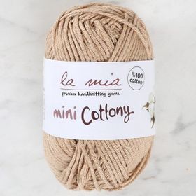La Mia Mini Cottony 25 gr Bej Bebek El Örgü İpi