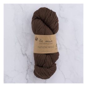La Mia Natural Wool 33602 H7 Acı Kahverengi El Örgü İpi