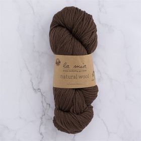 La Mia Natural Wool 33602 H7 Acı Kahverengi El Örgü İpi