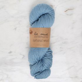 La Mia Natural Wool 34393 L204 Mavi El Örgü İpi