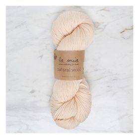 La Mia Natural Wool 34394 L289 Krem El Örgü İpi