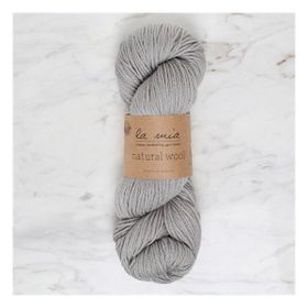 La Mia Natural Wool 34396 L946 Gri El Örgü İpi