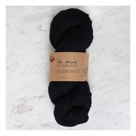 La Mia Natural Wool 34398 L815 Siyah El Örgü İpi