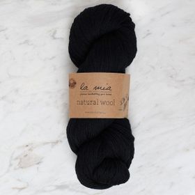 La Mia Natural Wool 34398 L815 Siyah El Örgü İpi