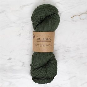 La Mia Natural Wool 34399 L801 Yeşil El Örgü İpi
