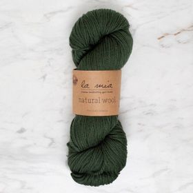 La Mia Natural Wool 34399 L801 Yeşil El Örgü İpi
