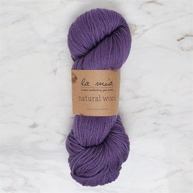 La Mia Natural Wool 34400 L269 Mor El Örgü İpi
