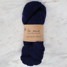 La Mia Natural Wool L630 Lacivert El Örgü İpi