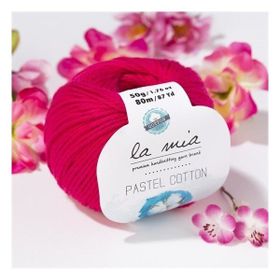 La Mia Pastel Cotton 33613 L058 Fuşya El Örgü İpi