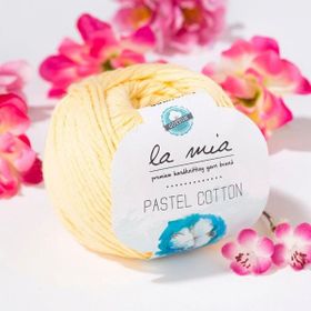 La Mia Pastel Cotton 33615 L060 Sarı El Örgü İpi