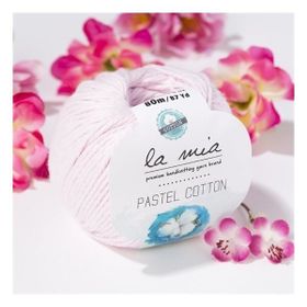 La Mia Pastel Cotton 33616 L057 Pembe El Örgü İpi