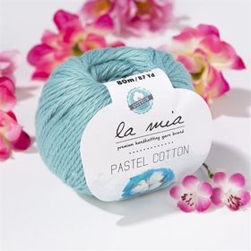 La Mia Pastel Cotton 33618 L053 Mavi El Örgü İpi