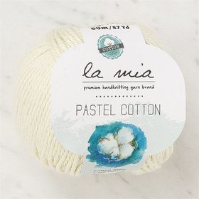 La Mia Pastel Cotton 33951 L182 Sarı El Örgü İpi