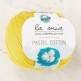 La Mia Pastel Cotton 33955 L189 Hardal Sarı El Örgü İpi