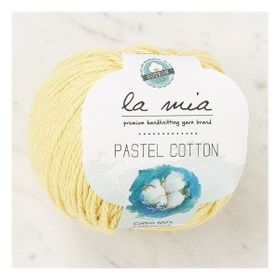 La Mia Pastel Cotton 33959 L183 Sarı El Örgü İpi