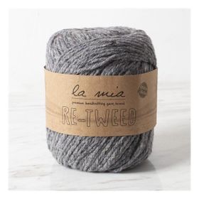 La Mia Re-Tweed 34404 L149 Gri Melanj El Örgü İpi