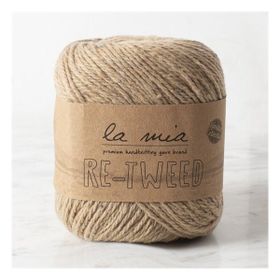 La Mia Re-Tweed 34407 L122 Bej Melanj El Örgü İpi