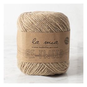 La Mia Re-Tweed 34407 L122 Bej Melanj El Örgü İpi