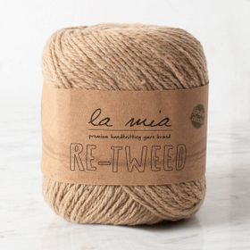 La Mia Re-Tweed 34407 L122 Bej Melanj El Örgü İpi