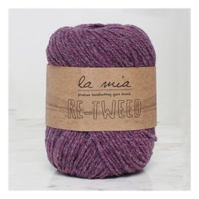 La Mia Re-Tweed 34408 L143 Mor Melanj El Örgü İpi