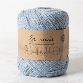 La Mia Re-Tweed 34409 L106 Mavi Melanj El Örgü İpi