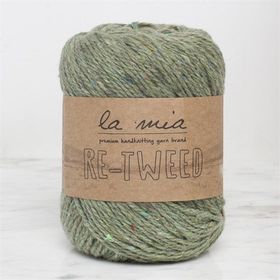 La Mia Re-Tweed 34415 L173 Yeşil Melanj El Örgü İpi