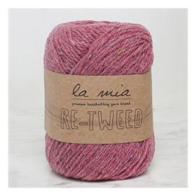 La Mia Re-Tweed 34417 L140 Gül Kurusu Melanj El Örgü İpi