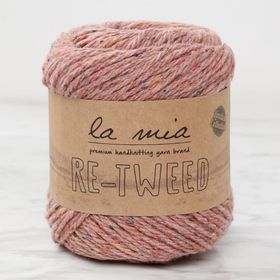 La Mia Re-Tweed L1 Gül Kurusu Melanj El Örgü İpi