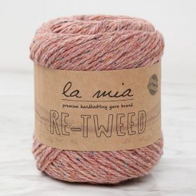 La Mia Re-Tweed L1 Gül Kurusu Melanj El Örgü İpi