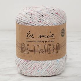 La Mia Re-Tweed L155 Krem Melanj El Örgü İpi