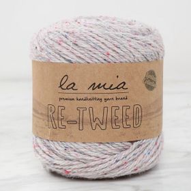 La Mia Re-Tweed L156 Açık Gri Melanj El Örgü İpi