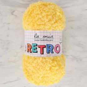 La Mia Retro LM0210 Sarı El Örgü İpi