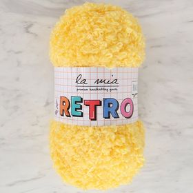 La Mia Retro LM0210 Sarı El Örgü İpi