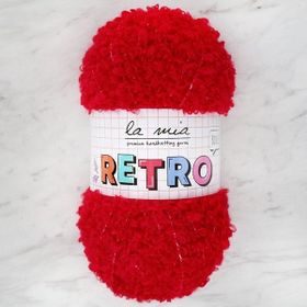 La Mia Retro LM0310 Kırmızı El Örgü İpi