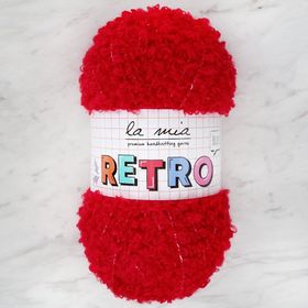 La Mia Retro LM0310 Kırmızı El Örgü İpi