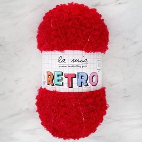 La Mia Retro LM0310 Kırmızı El Örgü İpi