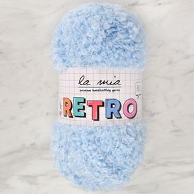 La Mia Retro LM0513 Bebe Mavi El Örgü İpi