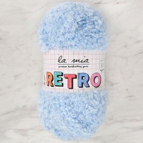 La Mia Retro LM0513 Bebe Mavi El Örgü İpi