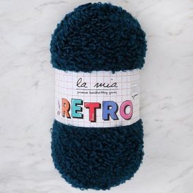 La Mia Retro LM5206 Petrol Mavisi El Örgü İpi