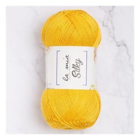 La Mia Silky 33673 L003 Hardal Sarı El Örgü İpi
