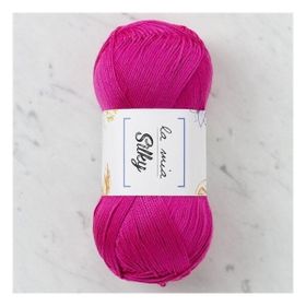 La Mia Silky 33680 L017 Fuşya El Örgü İpi