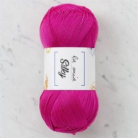 La Mia Silky 33680 L017 Fuşya El Örgü İpi